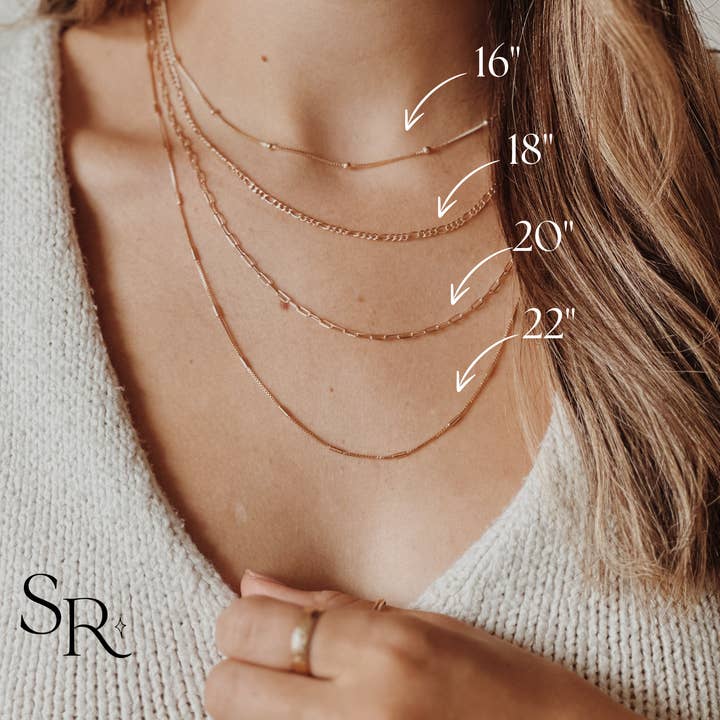 Sydney Rose Co. - Wholesale Link & Chain Necklace - Petite Paperclip Necklace - Sterling Silver1