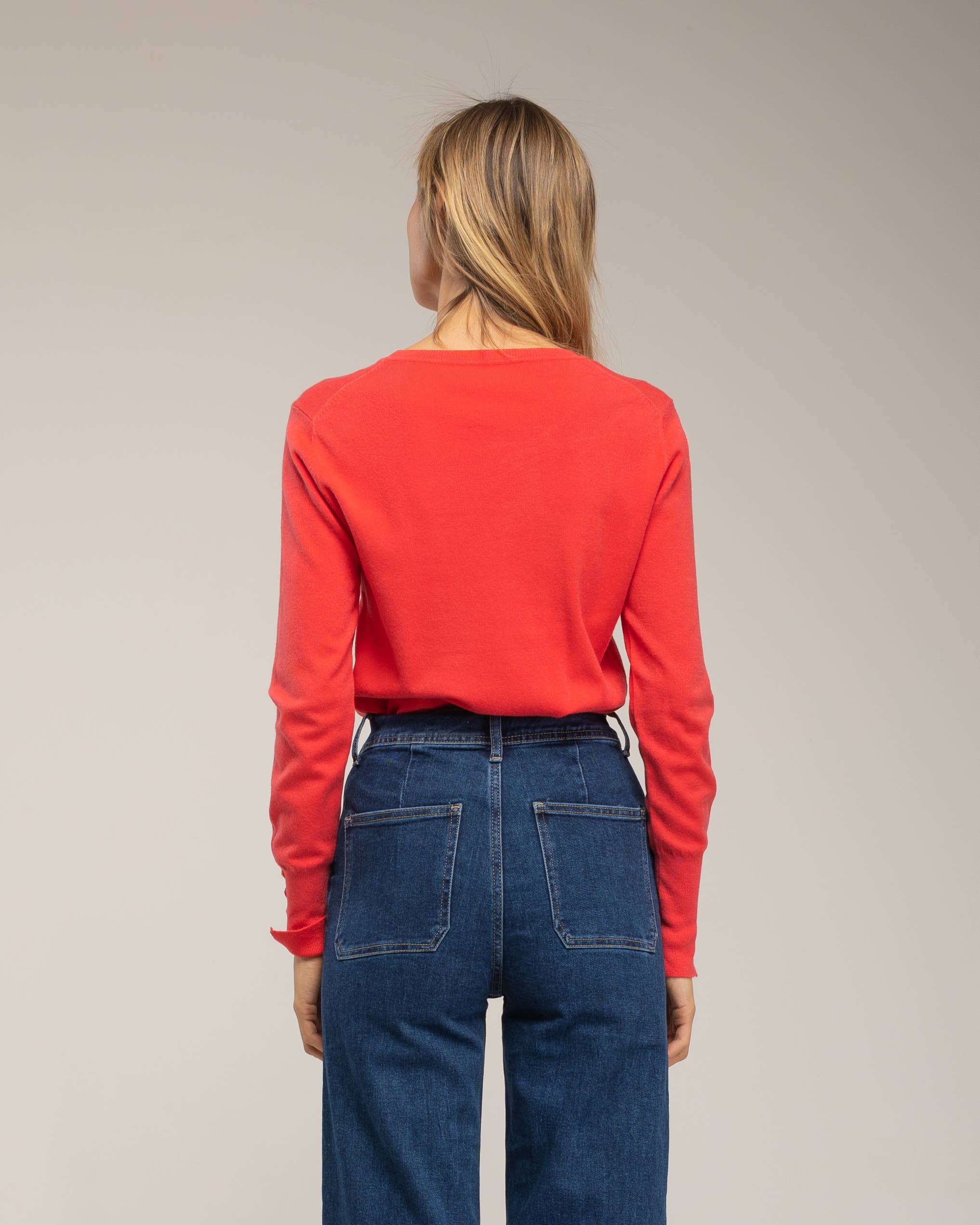 Tantra - Wholesale Knit Sweater - Women's - Fine knit sweater with wool, round neck21