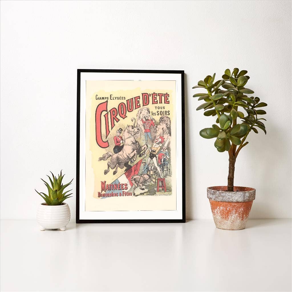 Found Image Press - Wholesale Art Print - Art Print CI-167 Cirque d'Ete Poster1