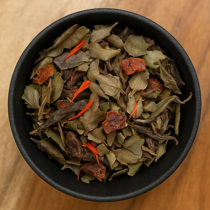 Pomegranate White Tea (Camellia Sinensis) for wholesale by LA Herb