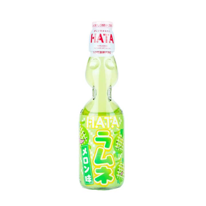 Global Bite Co - Wholesale Soda/Carbonated Drink - Hata Ramune Cantaloupe 200ml (Japan)1