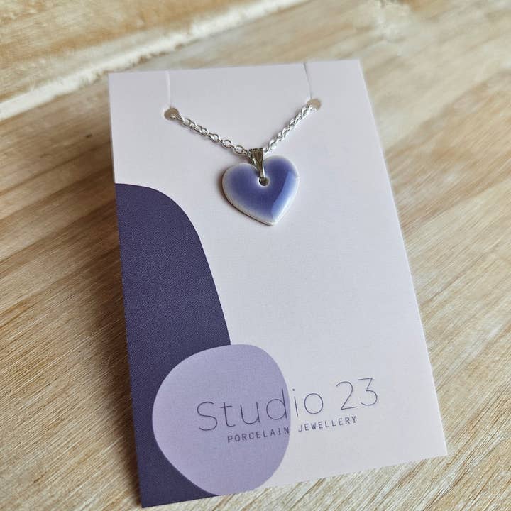 Studio 23 Ceramics - Wholesale Individual Charm/Pendant - NEW DESIGN Pendant Heart15