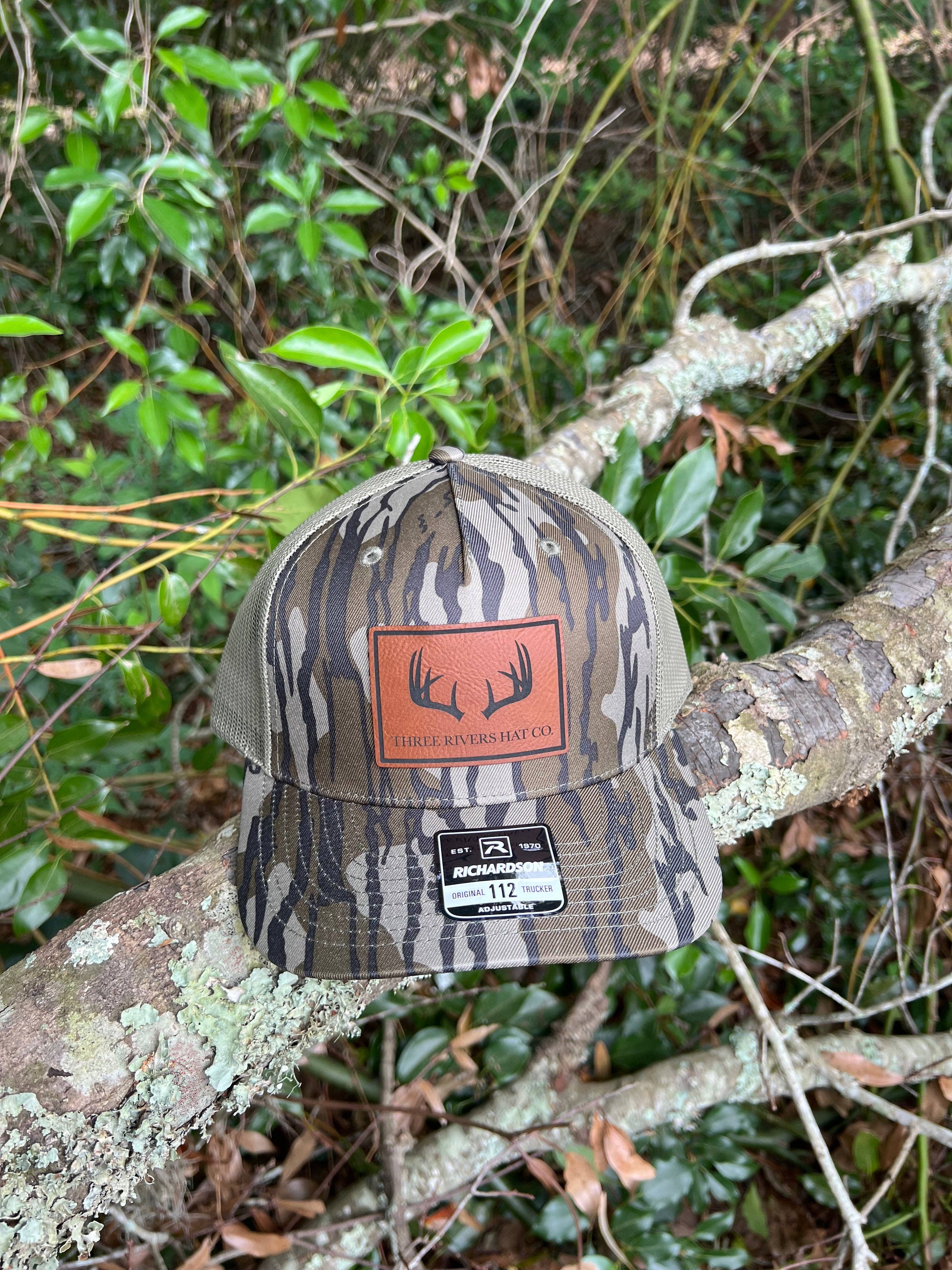 Three Rivers Hat Co. – wholesale Trucker hat – Unisex – Deer Horns - Trucker Snapback - Richardson 1121