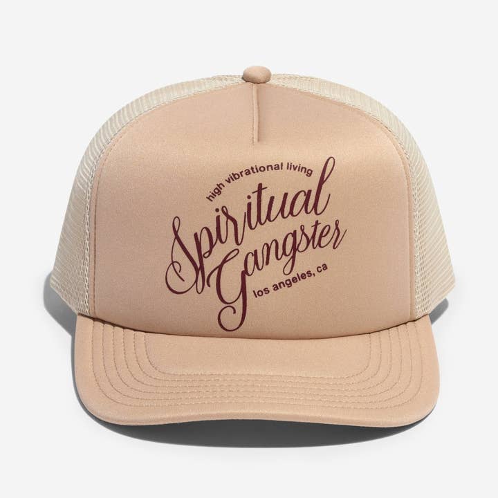 Casquette de camionneur Sg Living pour la vente par Spiritual Gangster