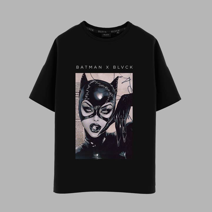 Camiseta Batman x Blvck 'Catwoman' para venta al por mayor de Blvck Paris