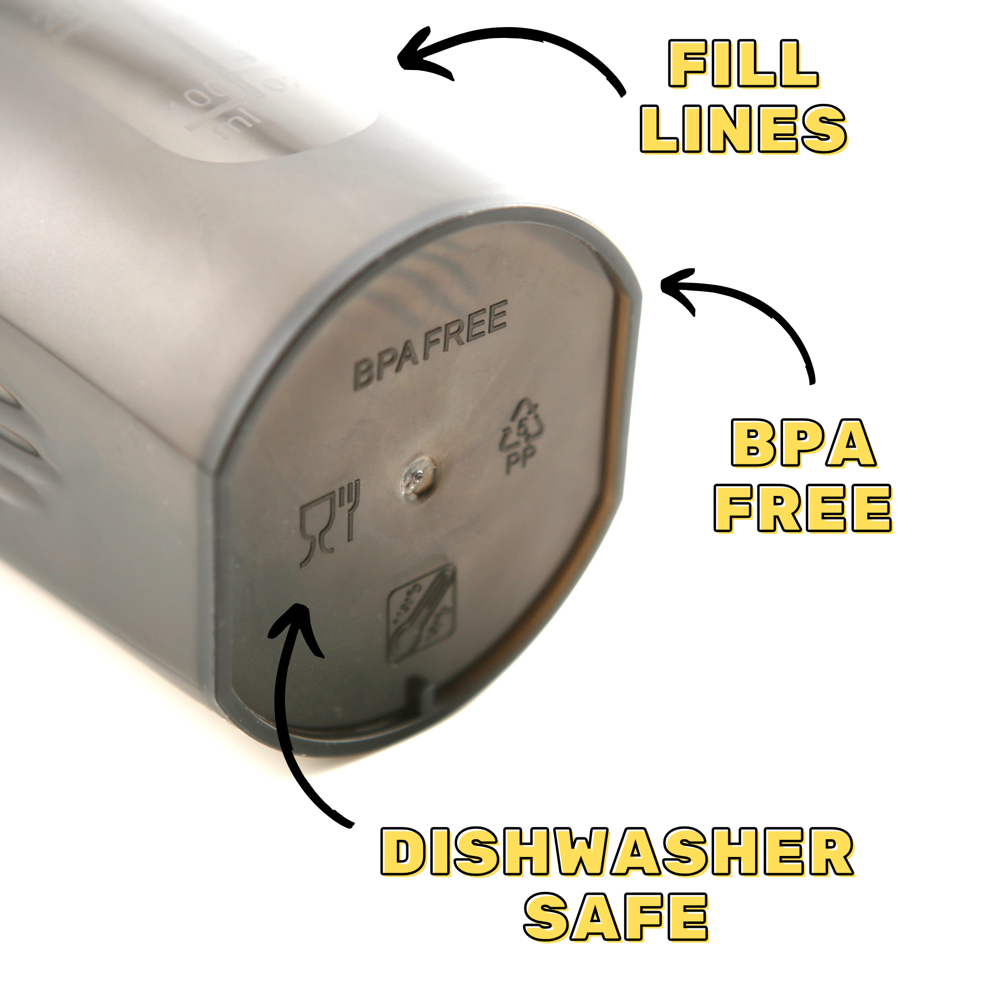 OnMyWhey – wholesale Protein/superfood powder – Shaker Bottle And Protein Powder Container 180ml1