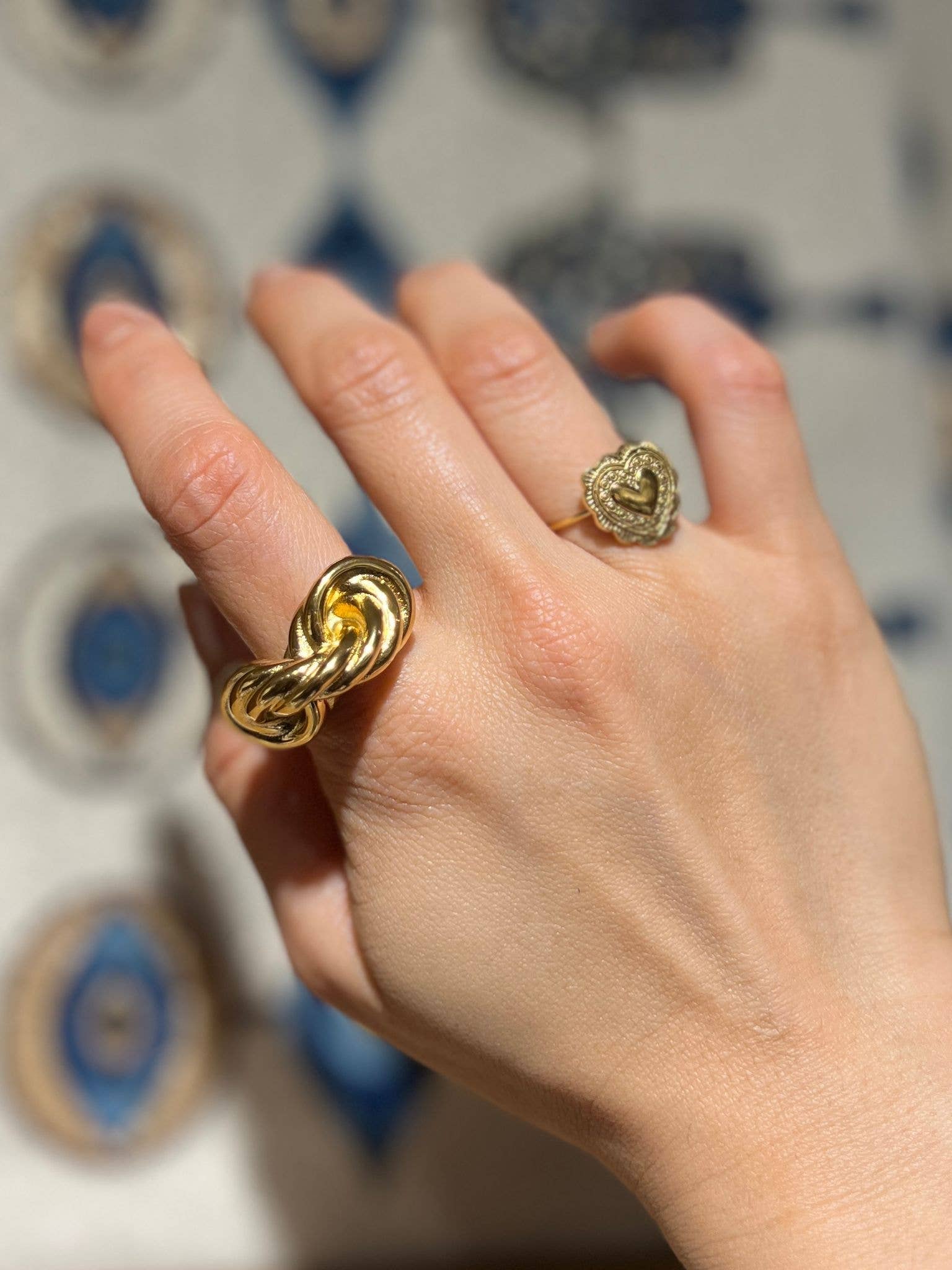 Cassette Barcelona - Wholesale Band/Stacked Ring - Clementine Stainless Steel Ring3