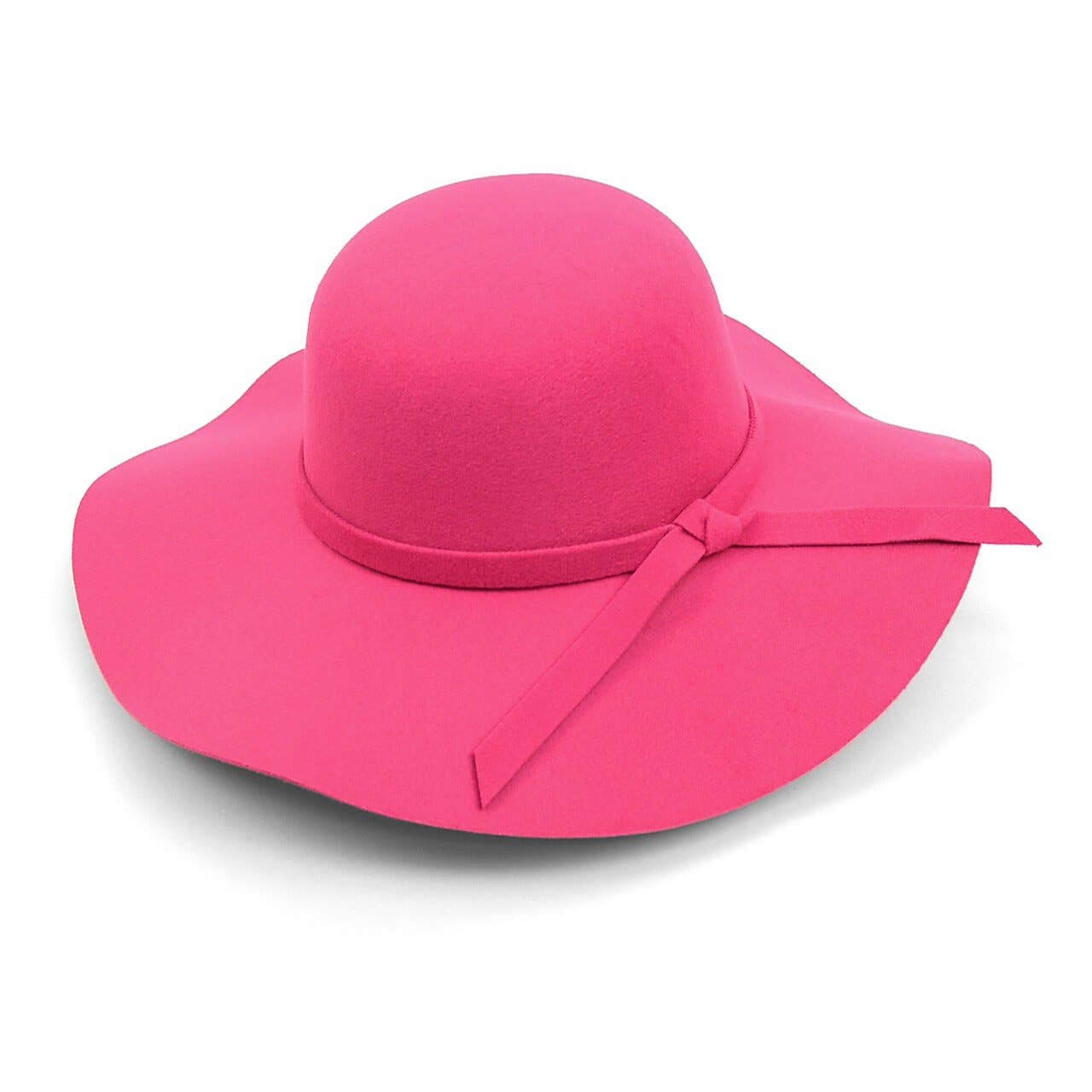 Selini New York - Wholesale Fedora - Women's - Women's Polyester Felt Floppy Wide Brim Bowknot Hat9