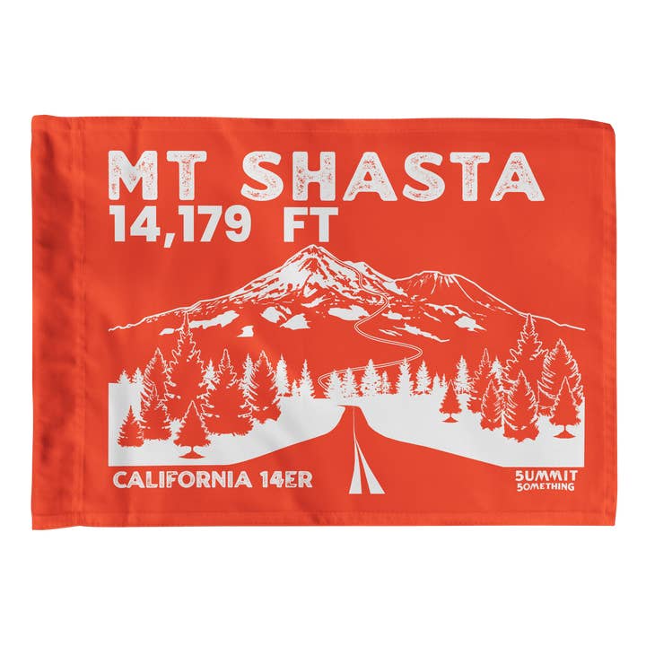 Mt Shasta Summit Flag for wholesale by Summit Something