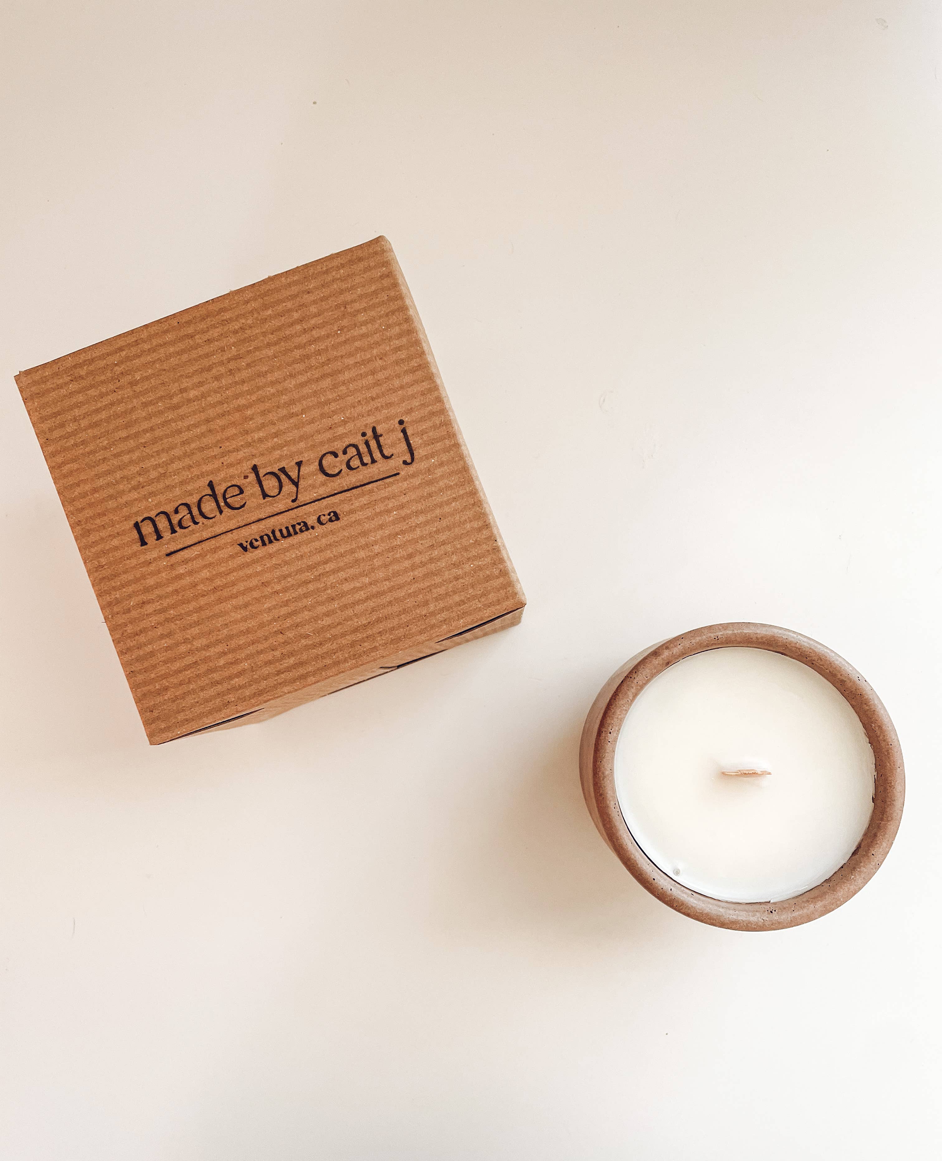 Made by Cait J - Wholesale Jar/Filled Candle - Big Sur Candle3
