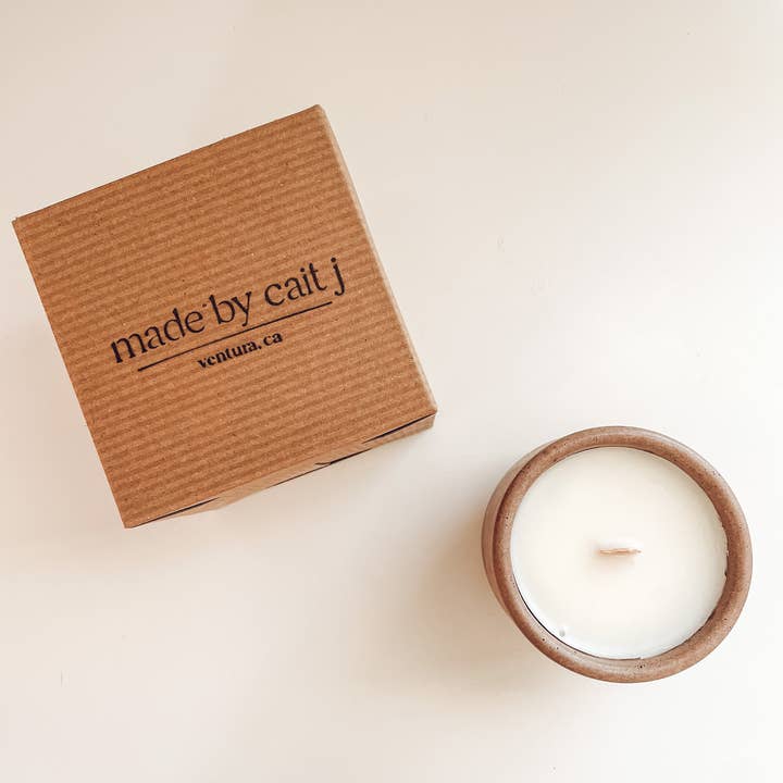 Made by Cait J - Wholesale Jar/Filled Candle - Big Sur Candle3