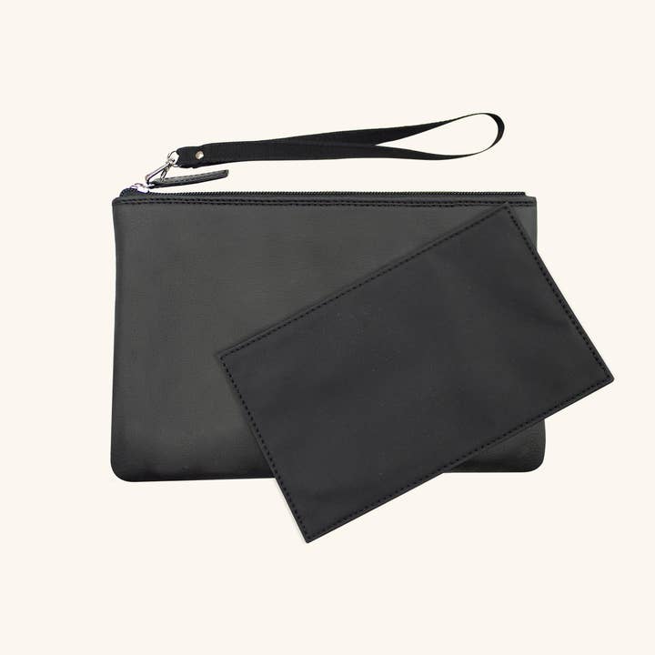 Bolsa de embrague con tiza - Negro para venta al por mayor de canBi