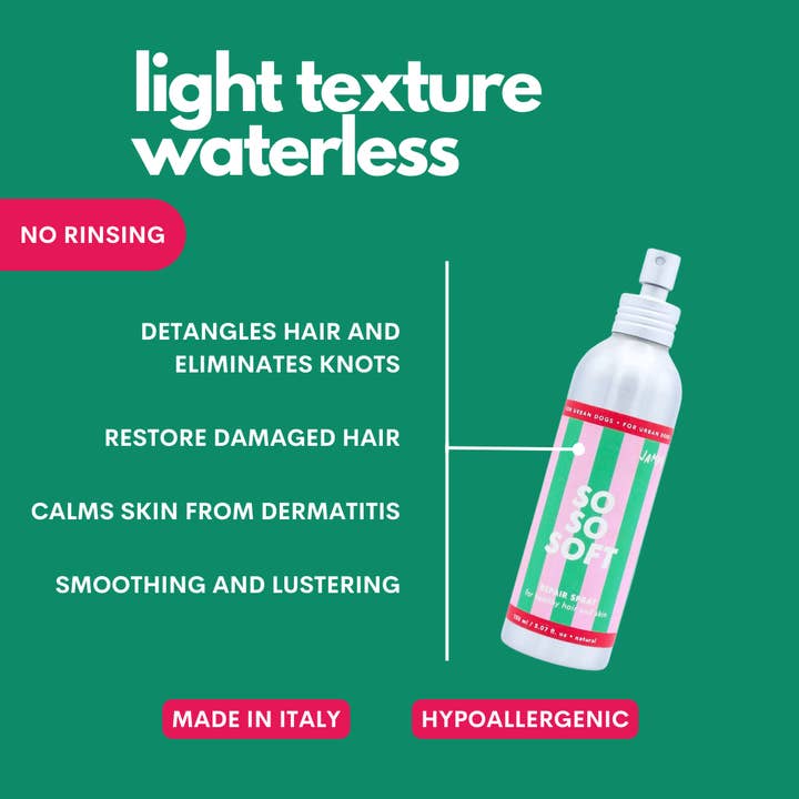 JAMPY - Wholesale Pet Spray - Cat/Dog - So So Soft - Dog Detangling Hydrating Keratin-Based Spray2