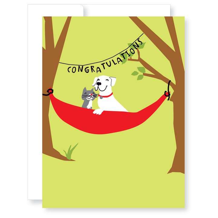 Furbaby & You New Pet Congratulations Greeting Card for wholesale by GreatArrow Graphics