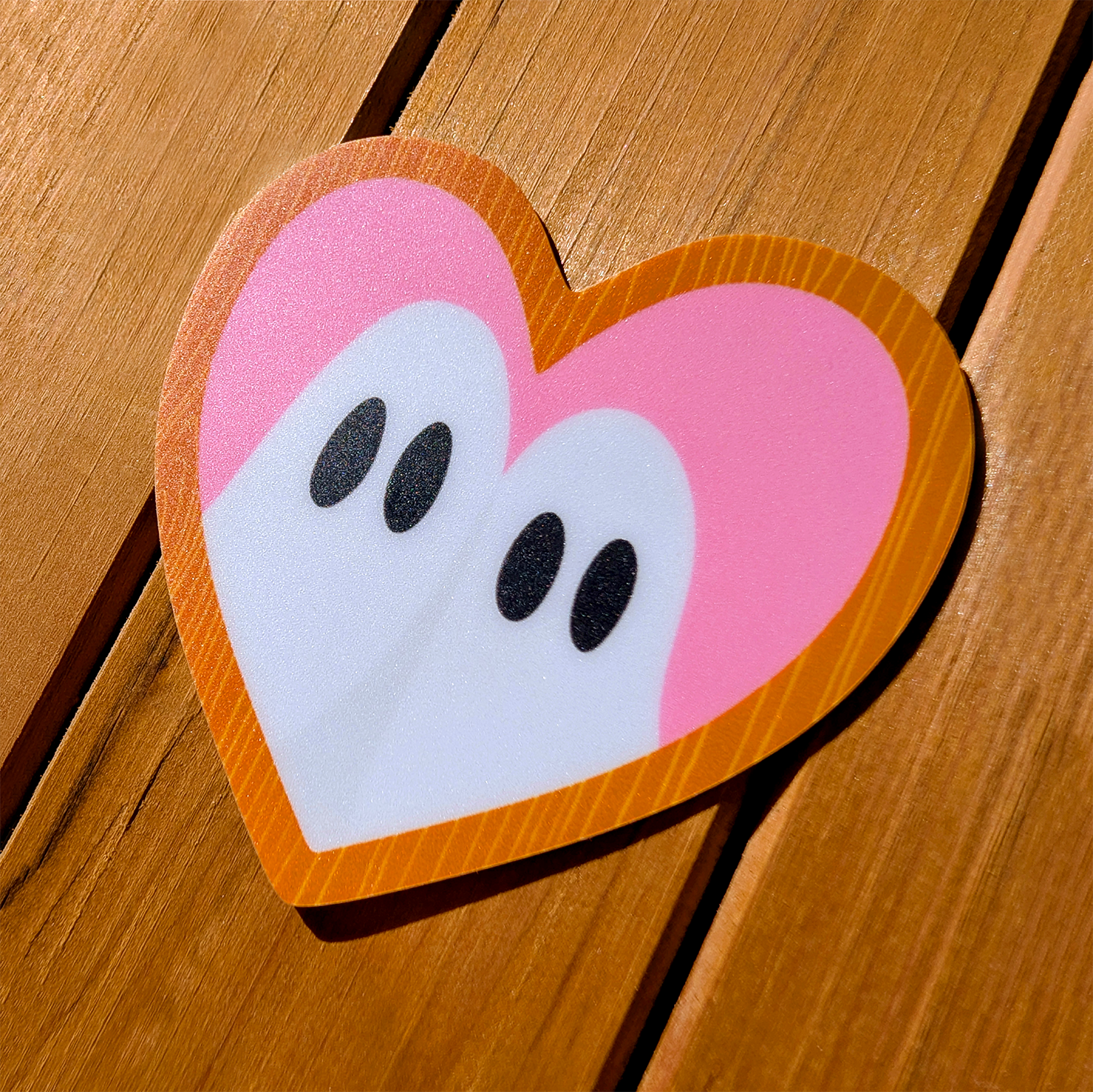 Wildkat Studio - Wholesale Sticker - Ghosts "Together Forever" Glow in the Dark Sticker1