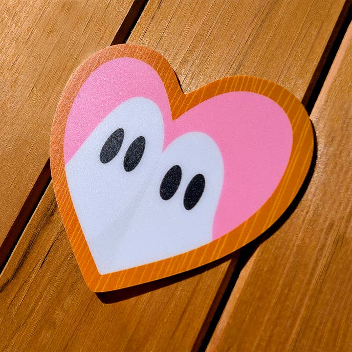 Wildkat Studio - Wholesale Sticker - Ghosts "Together Forever" Glow in the Dark Sticker1