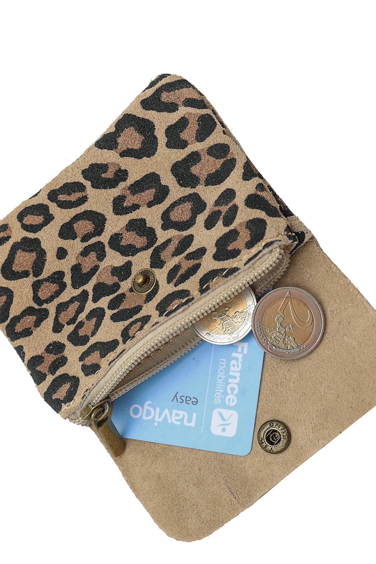 Cherry Paris - Wholesale Wallet - Women's - Small Leather Goods LUCE LEOPARD - 3998C15