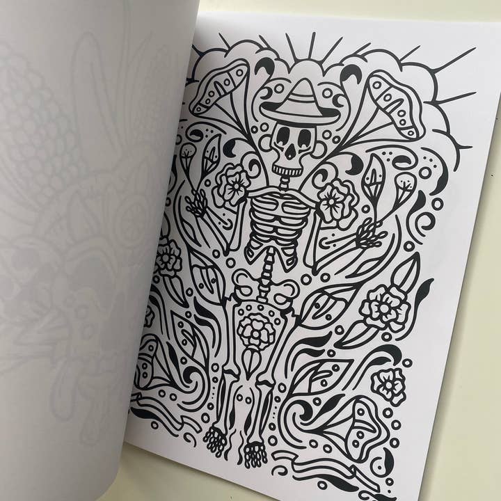 YAMZ: World of Color - Wholesale Coloring & Activity Book - Adult - Tierra Sagrada Coloring Book | Adult Coloring Book of Mexico6