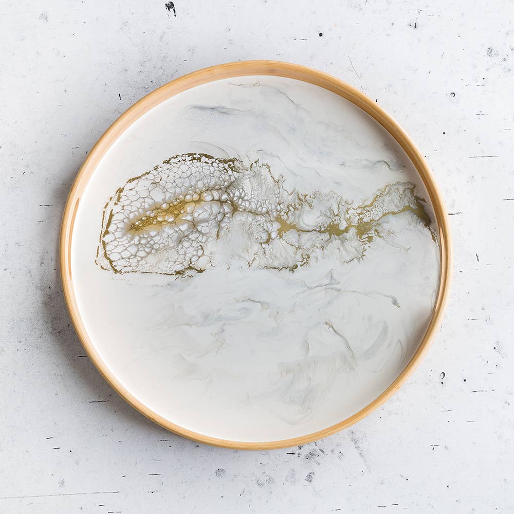 Lynn & Liana Designs – wholesale Serveringsfat – Runda serveringsbrickor i bambu med harts – inga tullavgifter!6