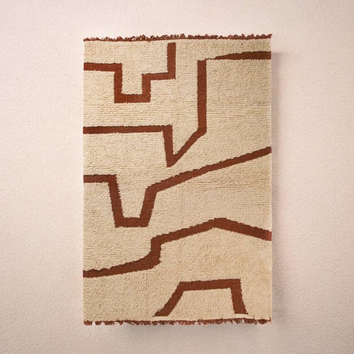 Achi Wool Rug by Diego Olivero for wholesale by Meso Goods