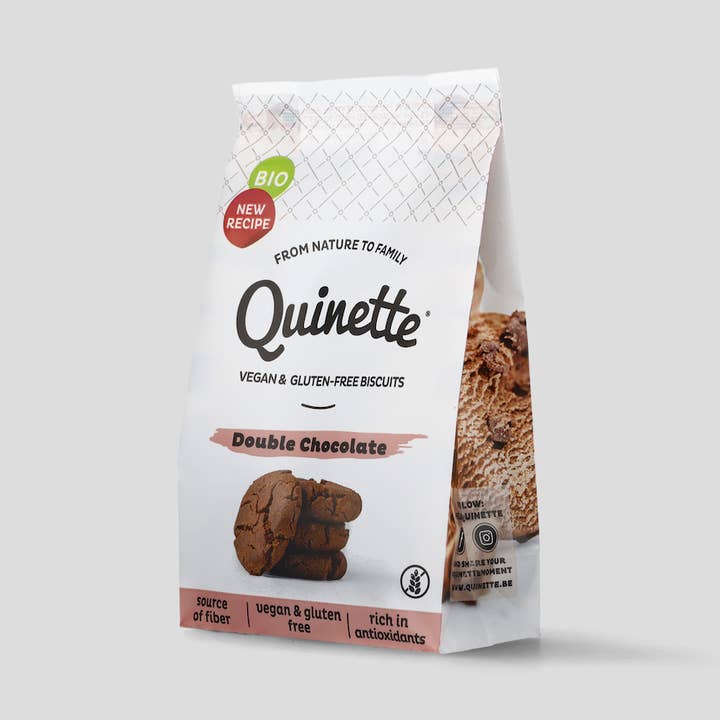 Quinette Double Chocolate Biscuits 100 gr for wholesale by Quinette