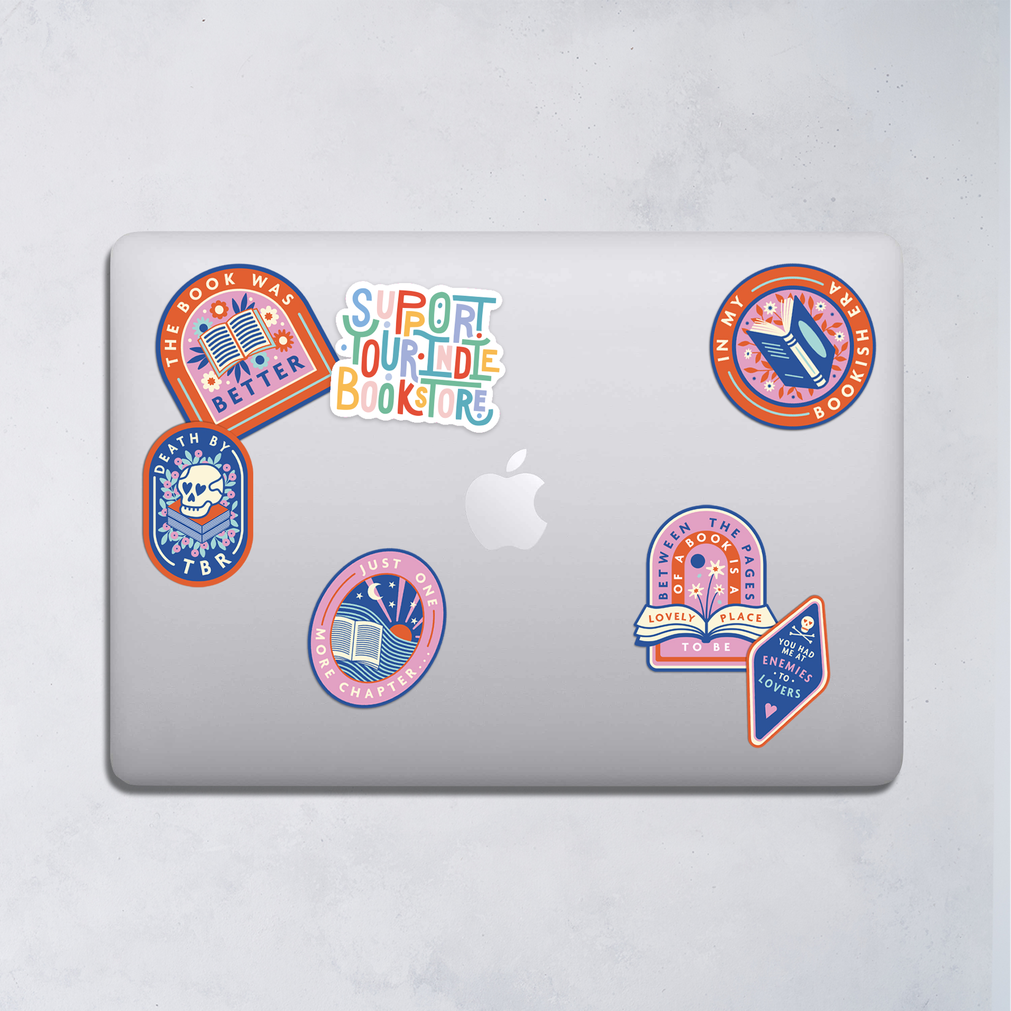 Bookishly (US Duties Paid) - Wholesale Sticker - Bookstore Premium Sticker - Support your indie bookstore1