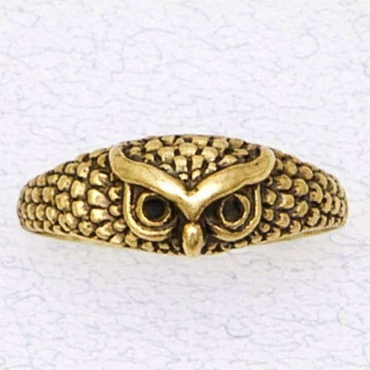 Bague Femme en Bronze - Chouette pour la vente par Nirvana LLC
