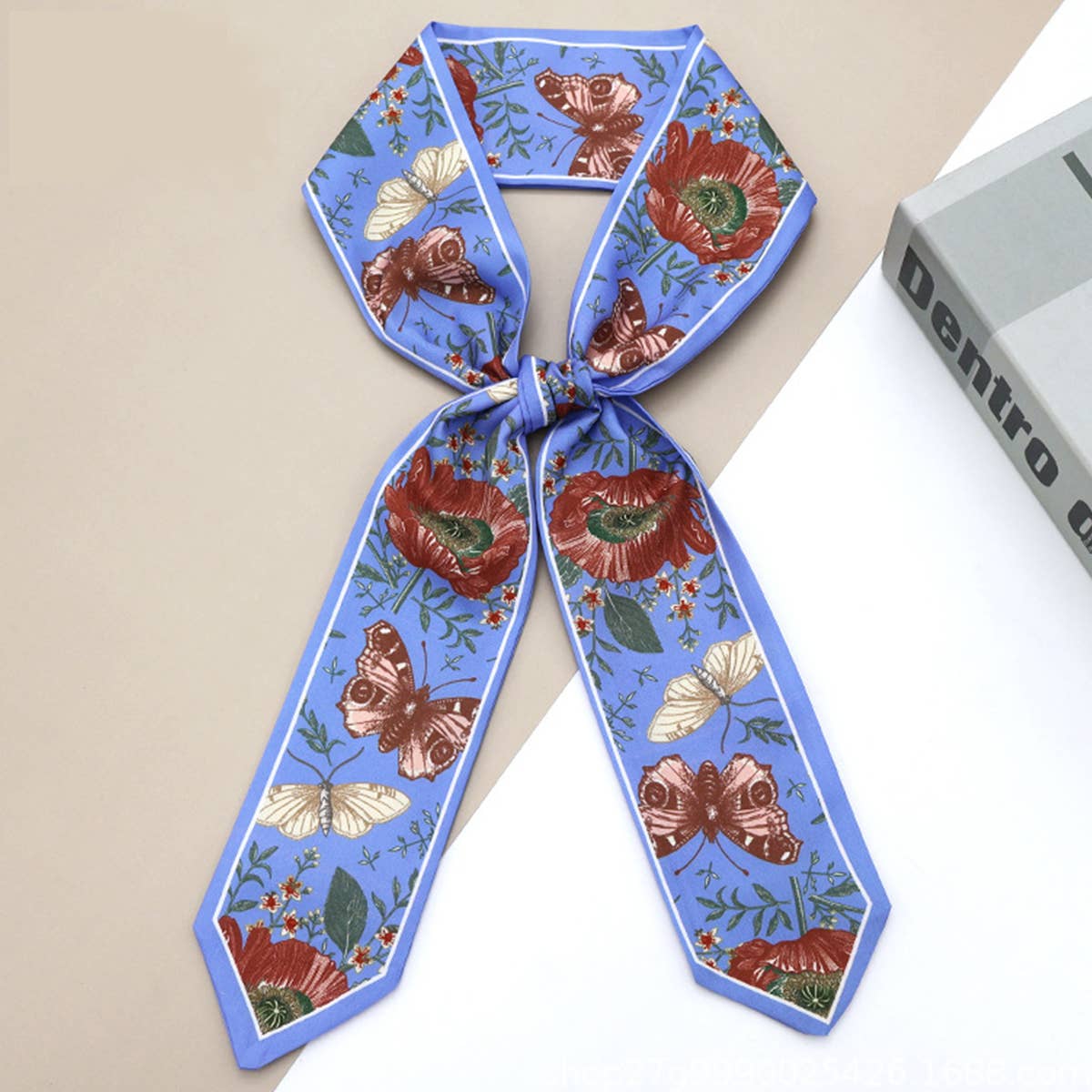 ACCITY - Wholesale Hair Ribbon - Women's - Long Ribbon Scarf for Hair, Bag, or Gift Wrapping_CWASC008612