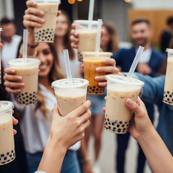 Bubble Tea Supply - Wholesale DIY Drink Kit - At Home Taro Boba Kit2