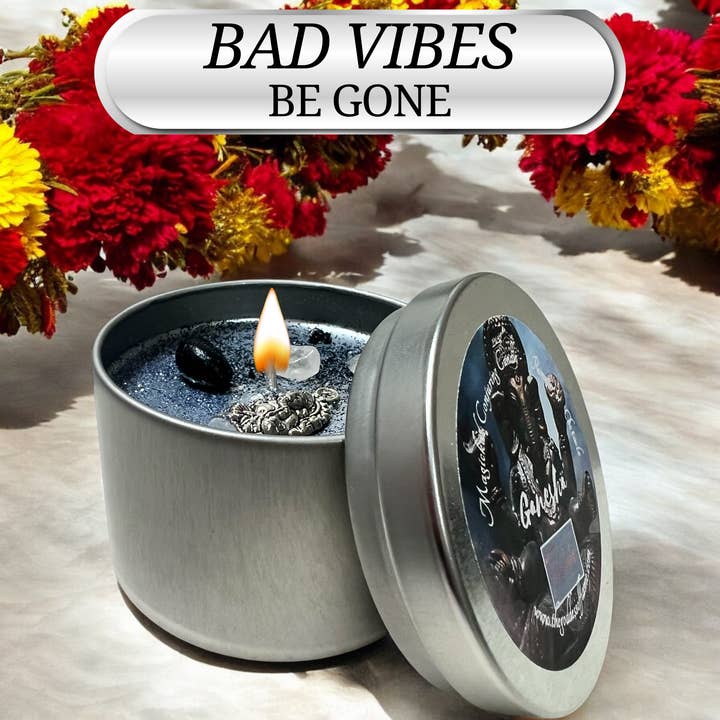 Silver Ganesha Offering Spell Candle for wholesale on Faire8