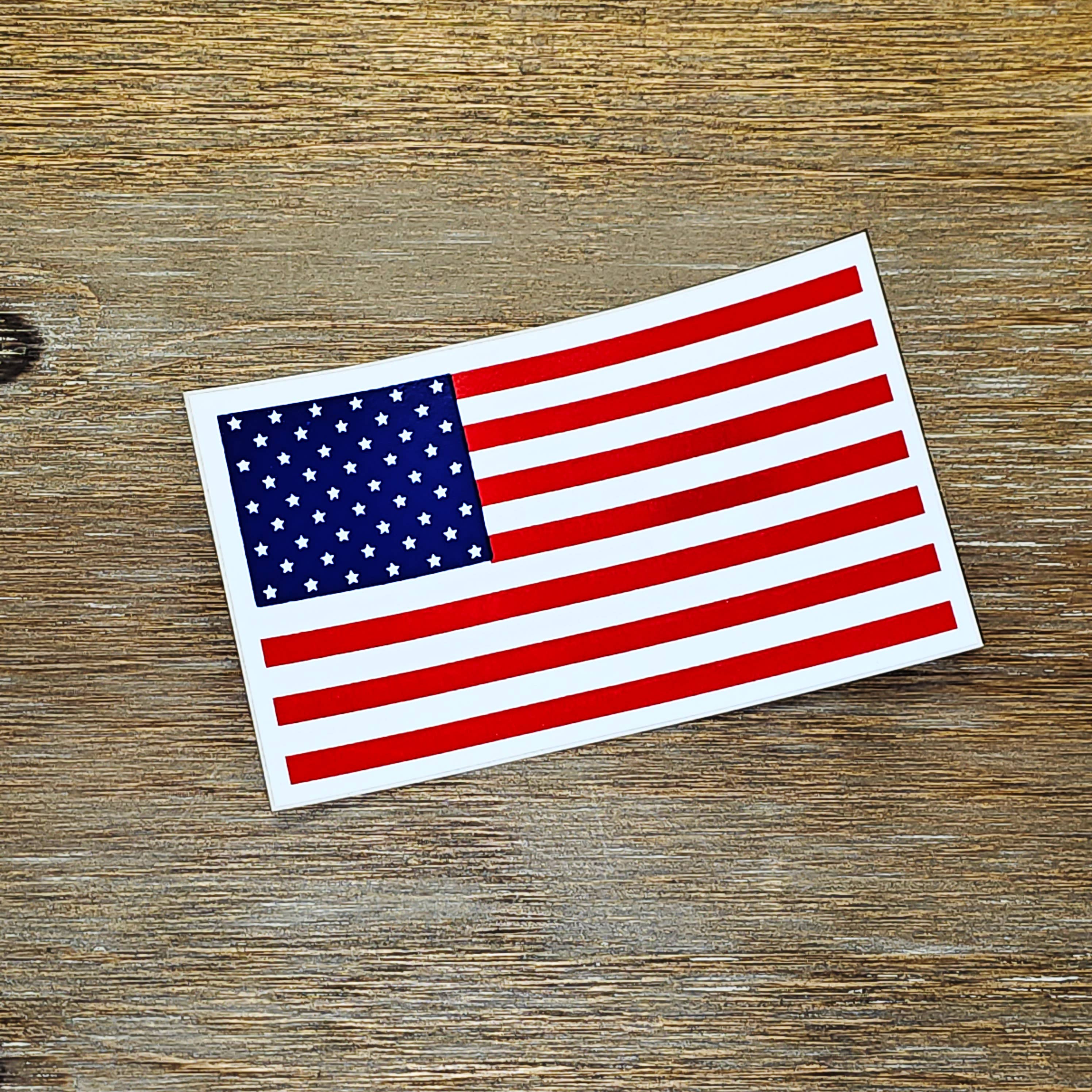 Jenkins Enterprises - Wholesale Sticker - USA FLAG STICKER