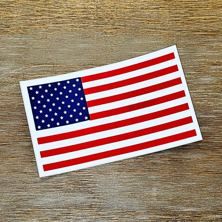 Jenkins Enterprises - Wholesale Sticker - USA FLAG STICKER0