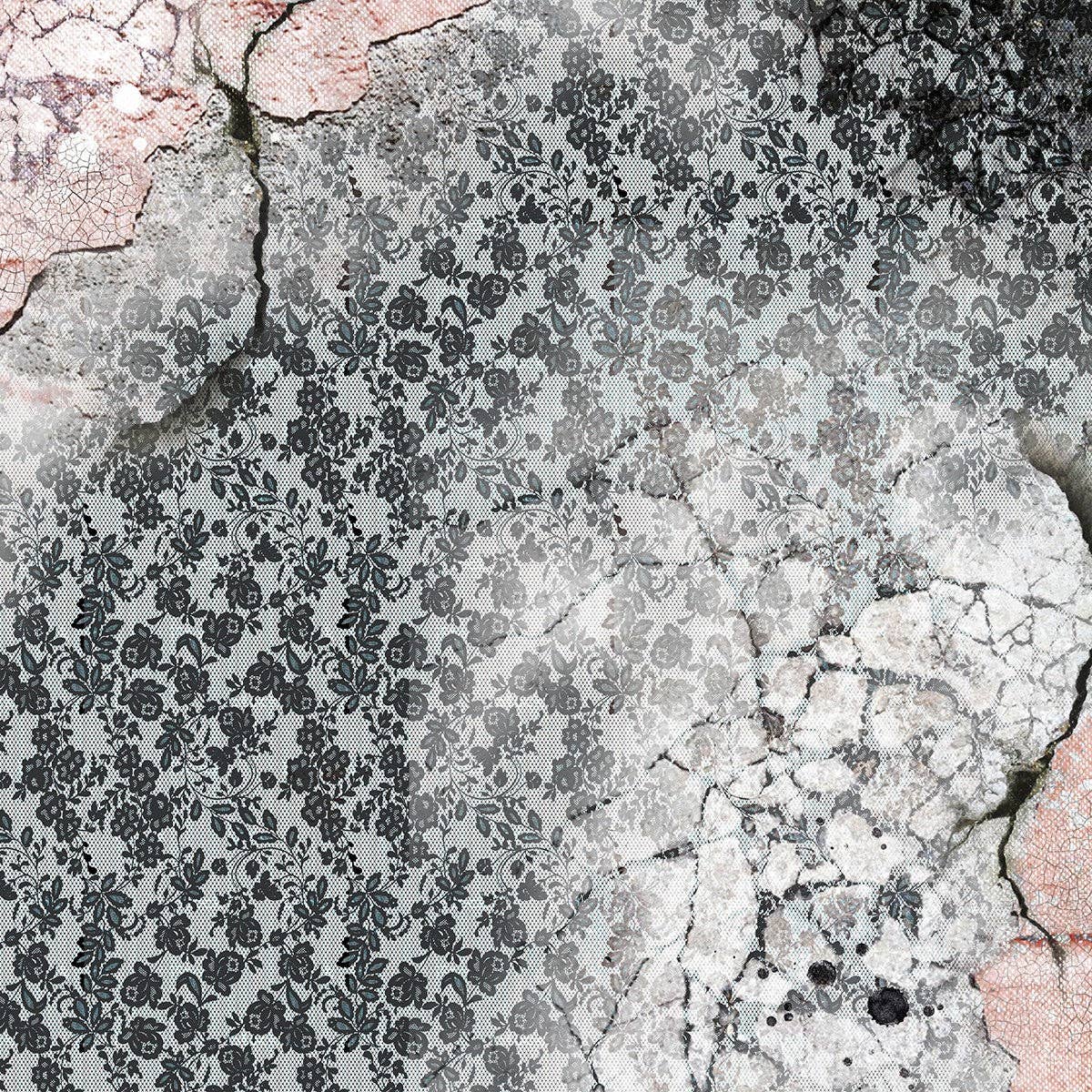 Ecstasy Crafts Distributing - Wholesale Scrapbook - Ciao Bella Cygne Noir Paper Pad 12x12 12/Pkg11