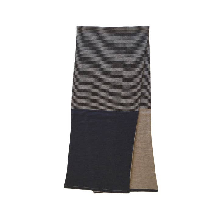 RingletScarf - charcoal/natur for wholesale by austriandesign.at