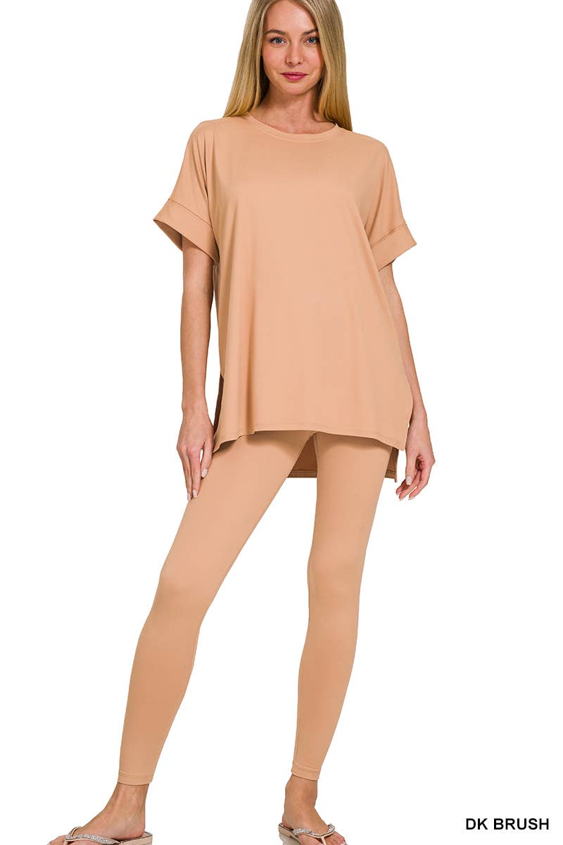 42POPS – Großhandel Loungewear-Set – Damen – Mikrofaser-Oberteil & Leggings 2-teiliges Set36