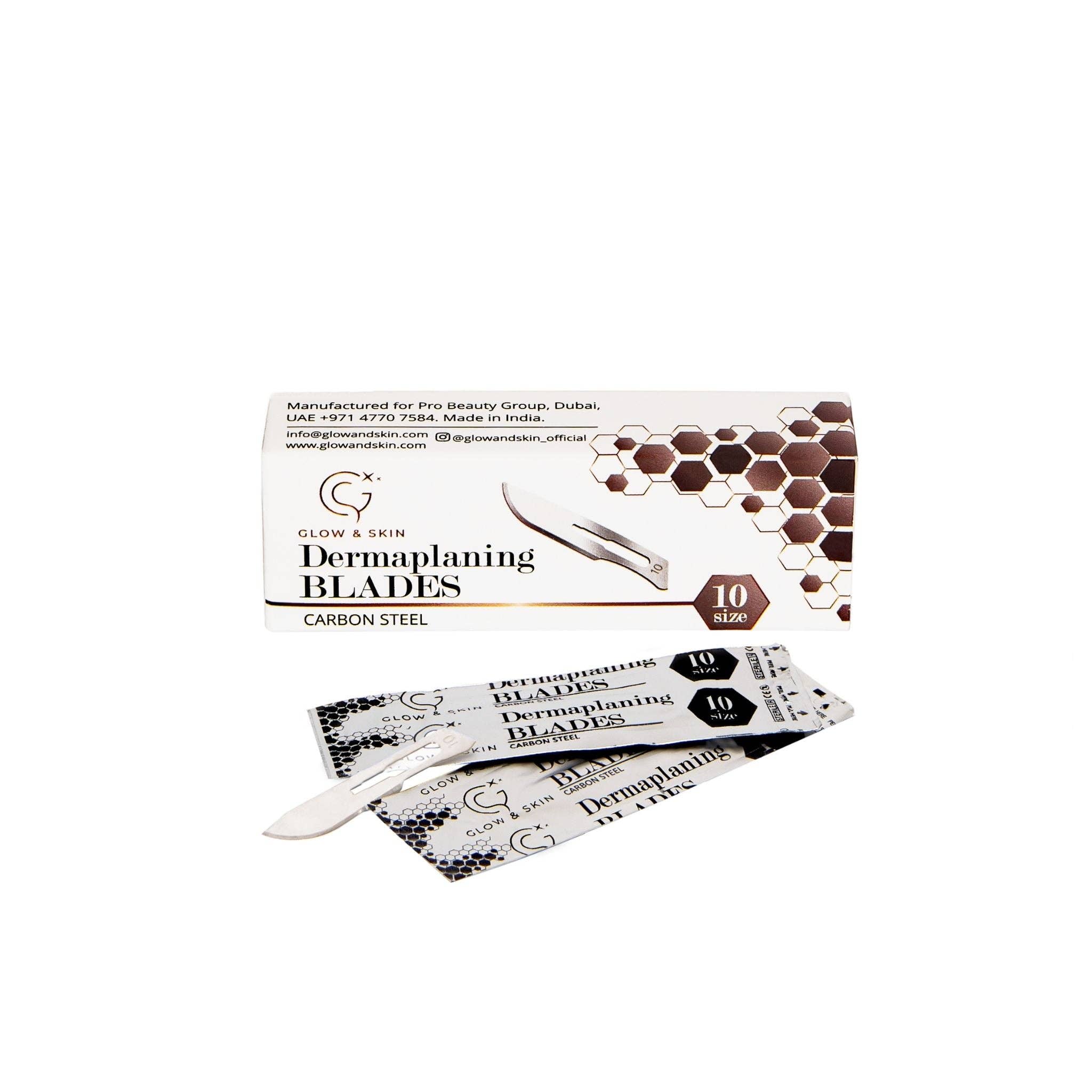 Glow & Skin – Großhandel Rasierer – Dermaplaning Klingen0