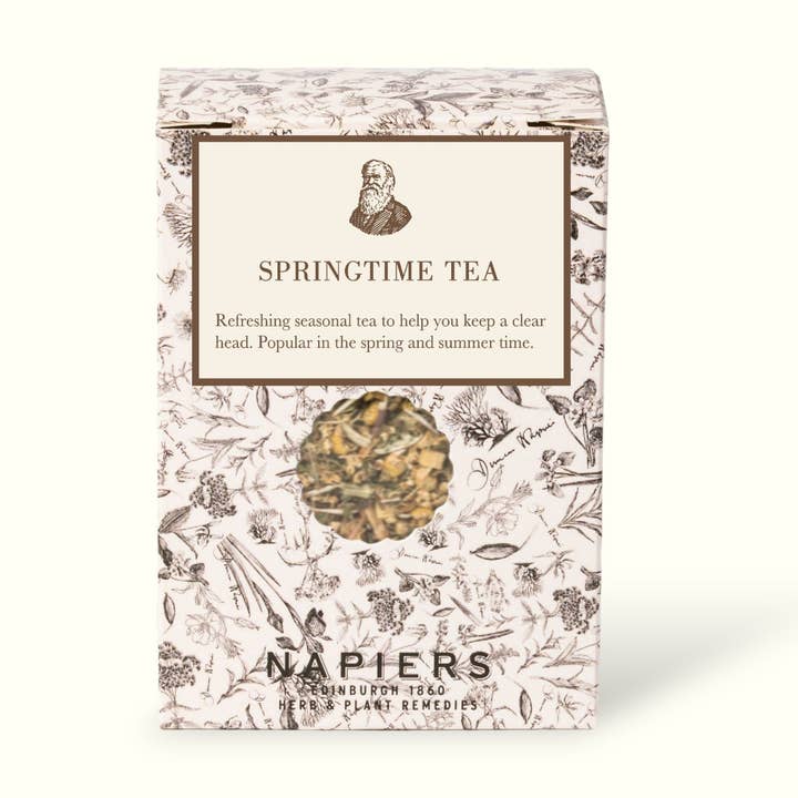 Napiers Springtime Herbal Tea Blend for wholesale by Napiers