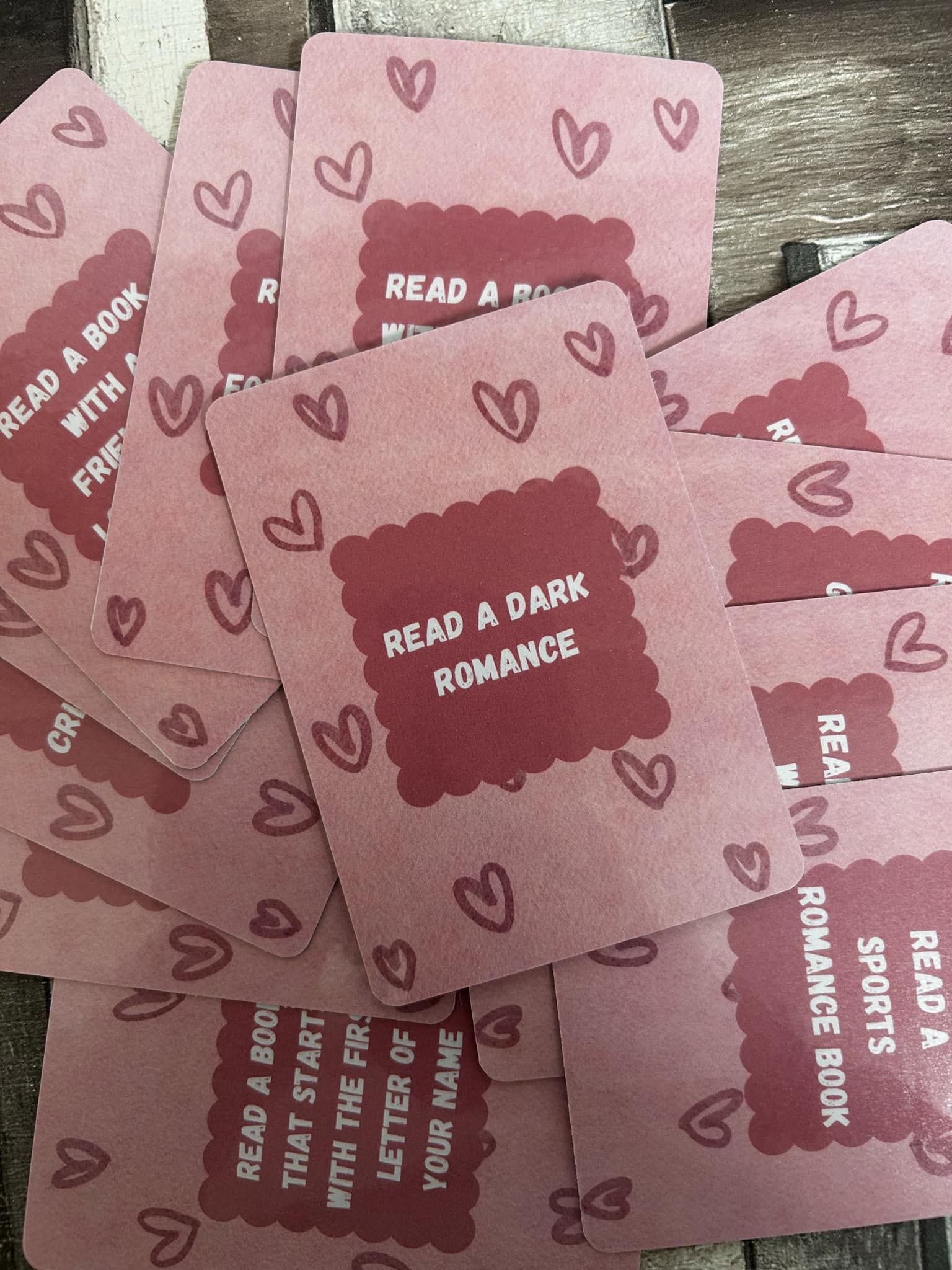 TheBookShack – wholesale Card game – EXTRA TBR book prompt card game, Bookish gift2