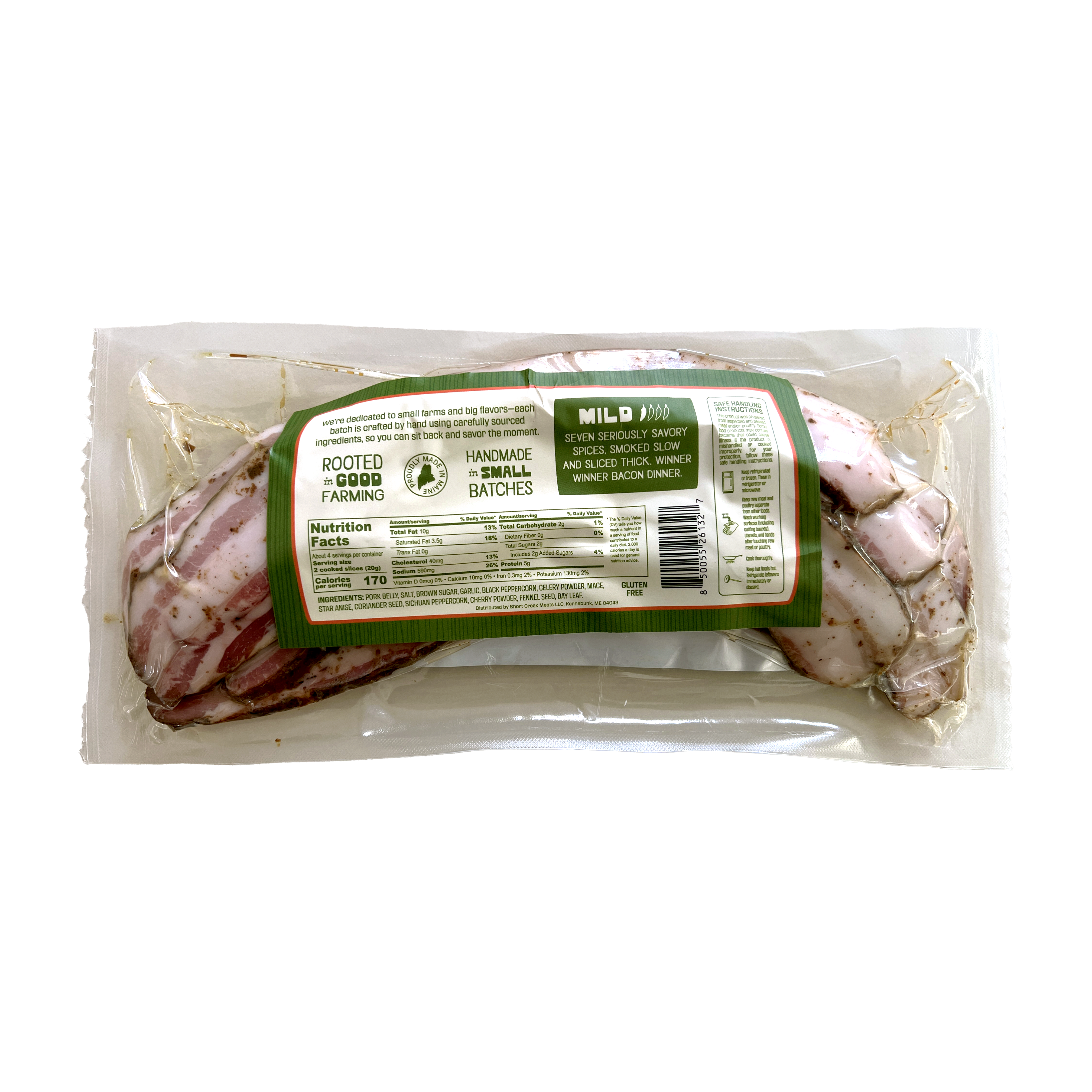 Short Creek Farm - Wholesale Pork - Seven Spice Bacon1