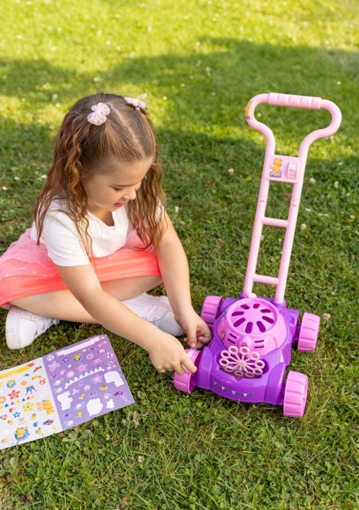 PUSTEFIX – Engroshandel Tryllestav med bobler - Børn – PUSTEFIX boble-plæneklipper pink5