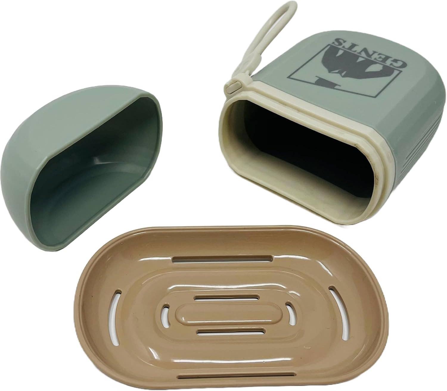 GENTS FINE GROOMING PRODUCTS - Wholesale Bath soap dish - Travel Bar Soap Container Dish fits up to 5 oz bar 4