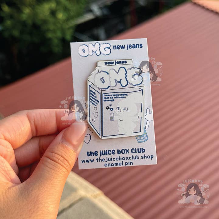 The Juice Box Club - Wholesale Lapel Pin/Button - Cute Juice Box Enamel Pins, Peachy, Quirky, Asian Inspired5