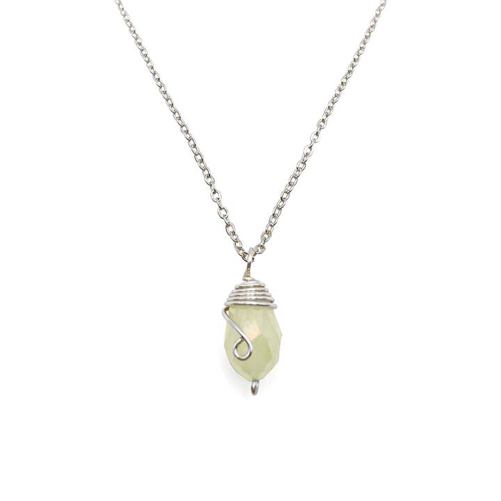 Alegria Accessories Inc. - Wholesale Pendant/Charm Necklace - Silver Birthstone necklace5