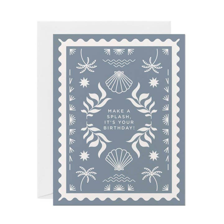 Kuststänk | Födelsedagskort för wholesale av Line & Kind Paper Co.