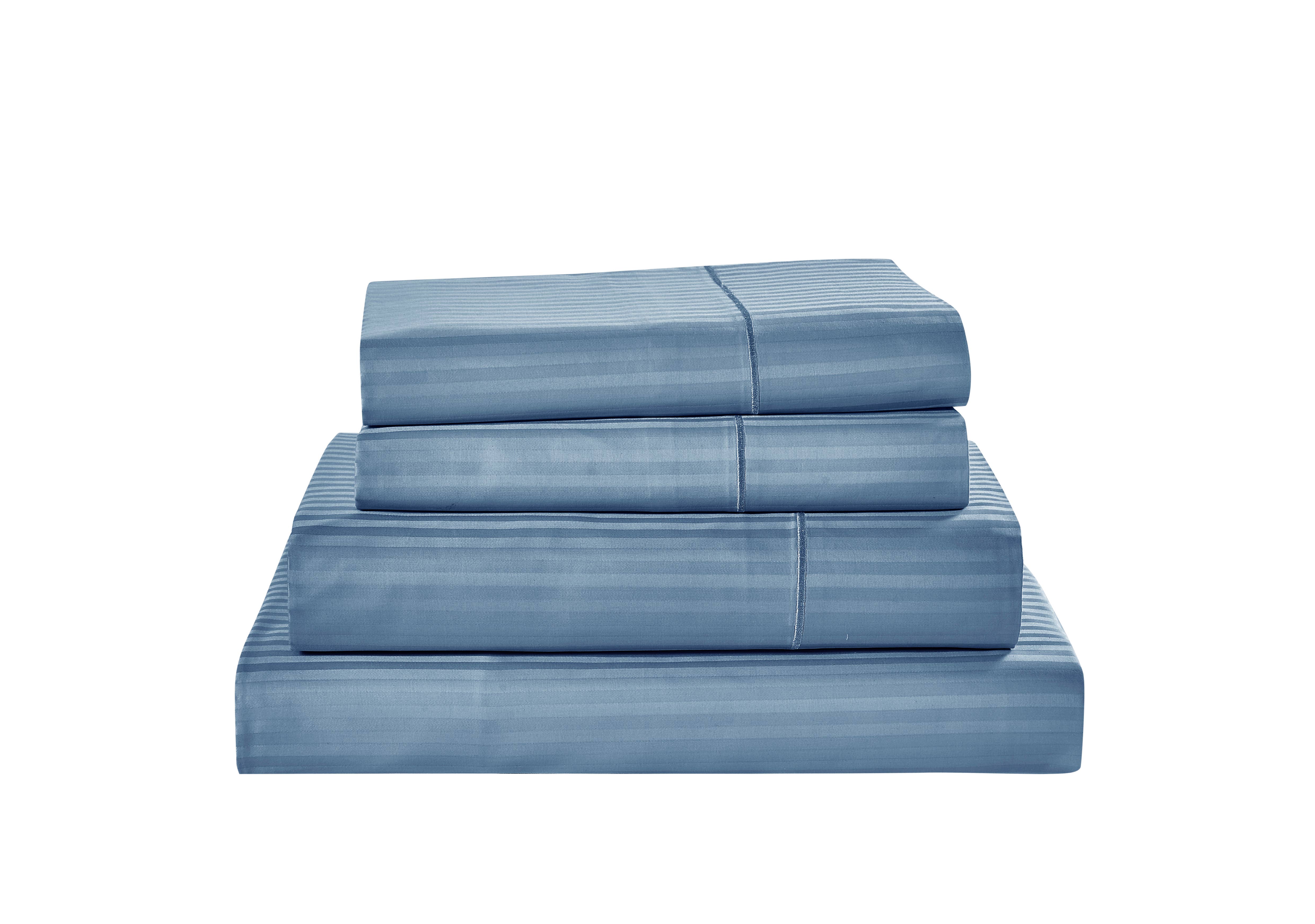 Bed Bath Fashions - Wholesale Sheet Set - Kathy Ireland 500 Thread Count Damask Stripe Sheet Set22