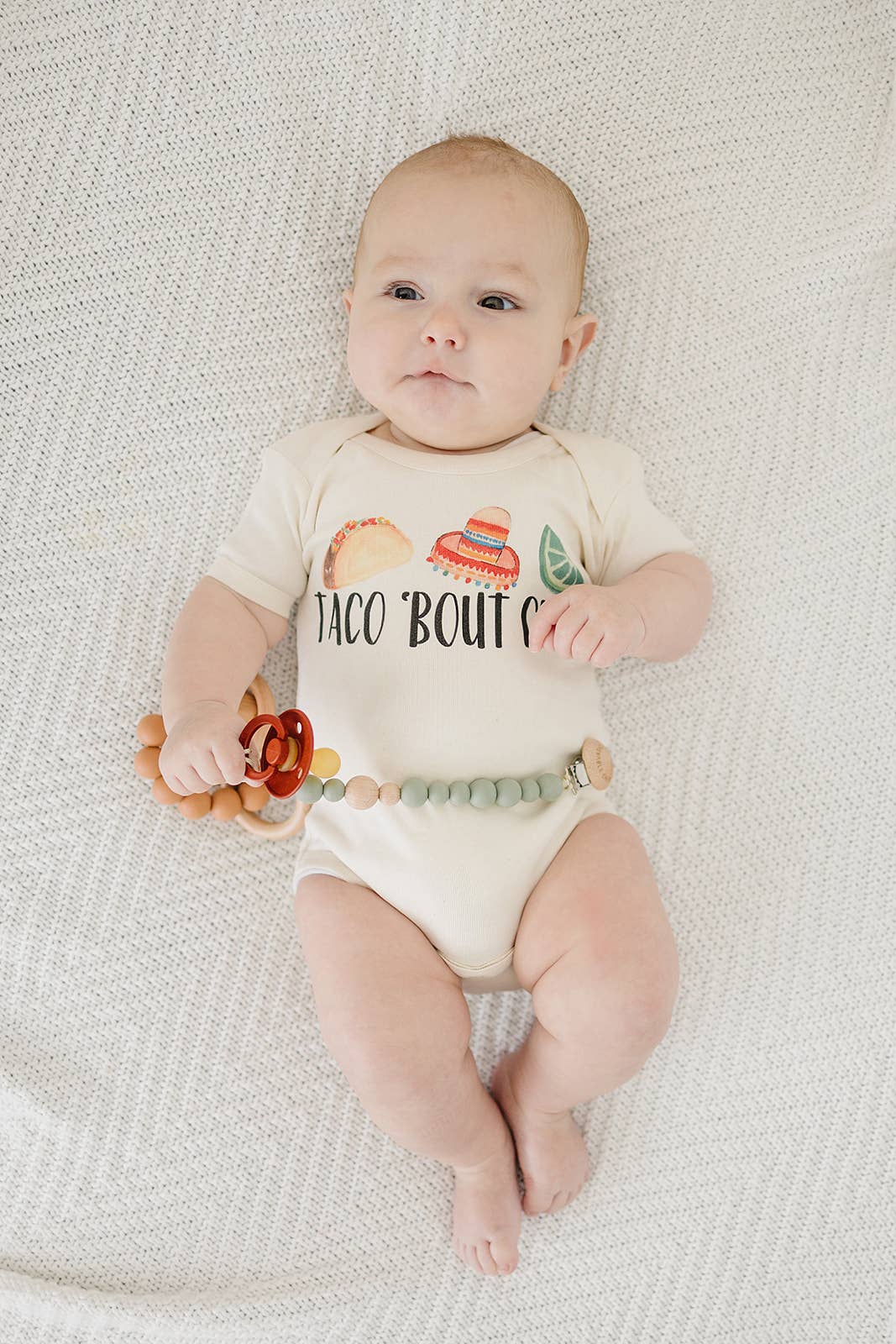 Urban Baby Co. - Vente Body (sans pieds) – bébé - Taco 'Bout Cute Body bio pour bébé et t-shirt pour tout-petit5