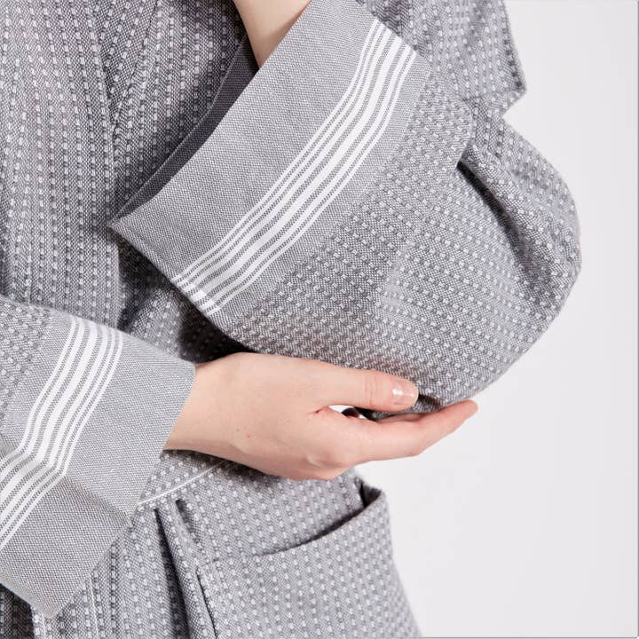 Cotton and Olive - Wholesale Robe - Unisex - Tuana Cotton Hammam Unisex Bathrobe7