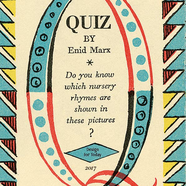 Design For Today – Livro para colorir - Crianças e bebés por atacado – Enid Marx & Quiz - Mini livro com envelope e saco de celofane2