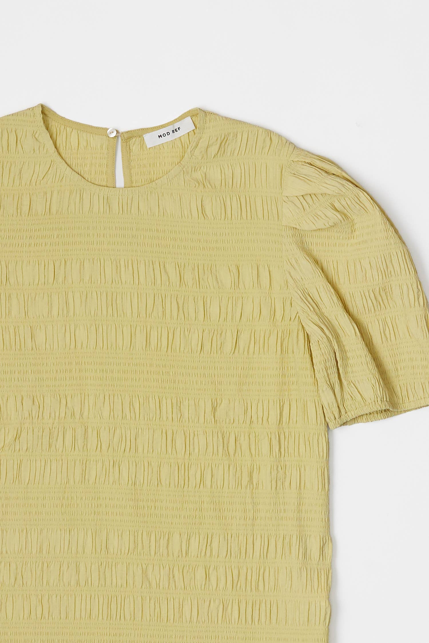 MOD REF - Wholesale Blouse - Women's - The Celia Top | Textured Puff Sleeve Top7