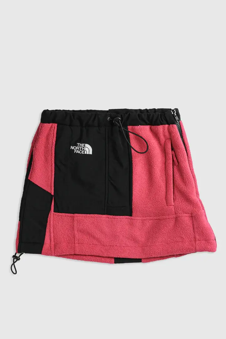 Frankie Collective - Venta al por mayor Falda - Mujer - Falda Mini de Forro Polar Rework North Face31